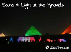 sound lights at pyramid